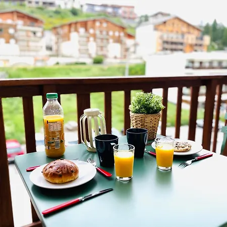 Confort Moderne A - Terrasse Avec Vue Panoramique 100 M Des Pistes